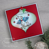 Pink ink designs • christmas series clear stamp set o howly night