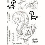 Pink ink designs • fauna series clear stamp set stinkin' cute