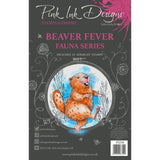 Pink ink designs • fauna series clear stamp set beaver fever