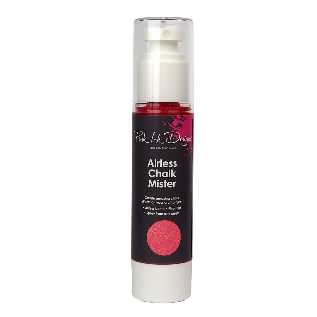 Pink ink designs • chalk airless mister crimson crush 50ml