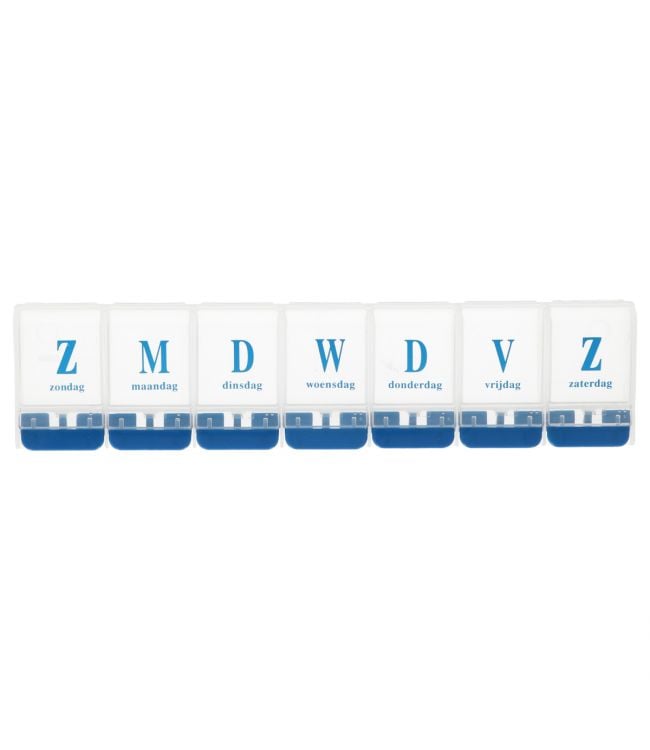Jvdl pill box week 7 courses
