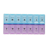 Jvdl bosca pill 7 lá ar maidin - tráthnóna gorm corcra