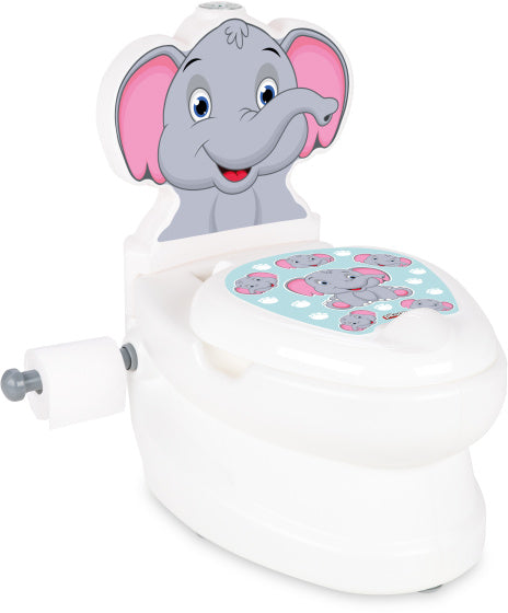 Pilsan Elephant Educatief Plaspotje Wit Grijs