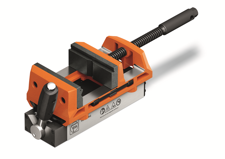 Fein versamag magneet met bankschroef