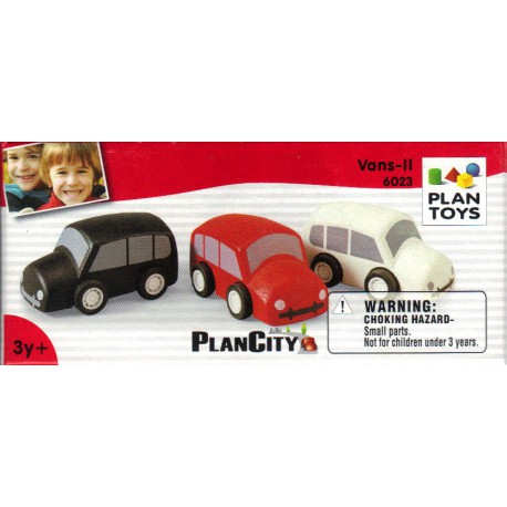 Oku Plan Toys 3 Wooden Order Auto Apos; Tjes