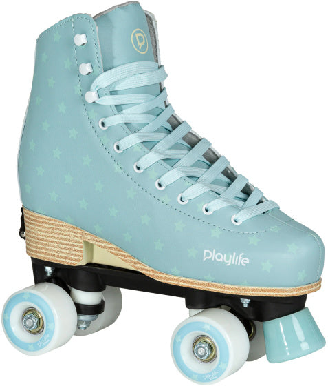 Pattini a rulli regolabili a playlife junior emoric blu dimensione 35 38 38