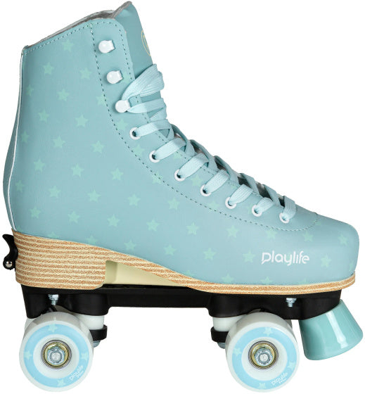 Pattini a rulli regolabili a playlife junior emoric blu dimensione 35 38 38