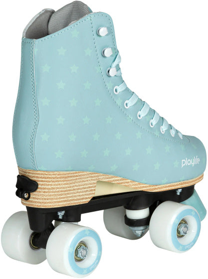 Pattini a rulli regolabili a playlife junior emoric blu dimensione 35 38 38
