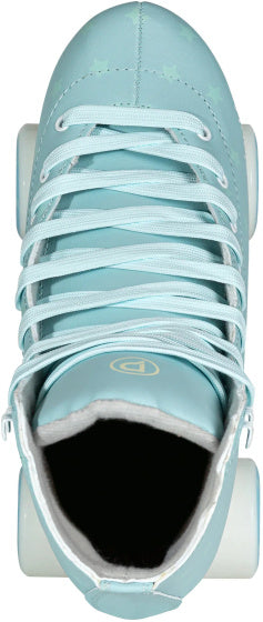 Pattini a rulli regolabili a playlife junior emoric blu dimensione 35 38 38