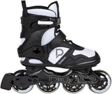 Playlife Cloud Fitness Inline Skates 82A sort hvid størrelse 42