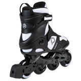 Playlife Cloud Fitness Inline Skates 82A sort hvid størrelse 42