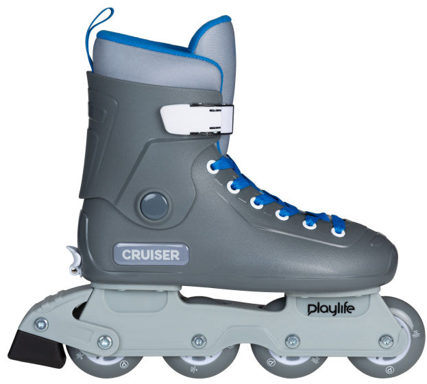 Playelife Cruiser Gray Inlinesskates Junior Gray Size 39-42