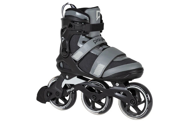 PlayLife GT 110 Fitness Inlinkates Black Grey Velikost 41
