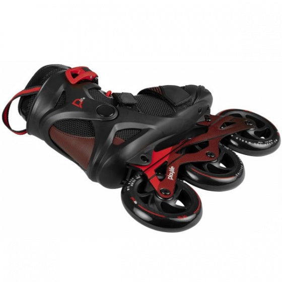 PlayLife GT Black 110 Inlineskates Men Black Red Size 37