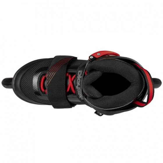 PlayLife GT Black 110 Inlineskates Men Black Red Size 37