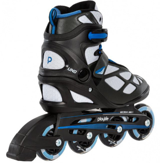 Playlife Inline Skates Black 80 Softboot 82A Black Size 45