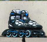 Playlife Inline Skates Black 80 Softboot 82A Black Size 45