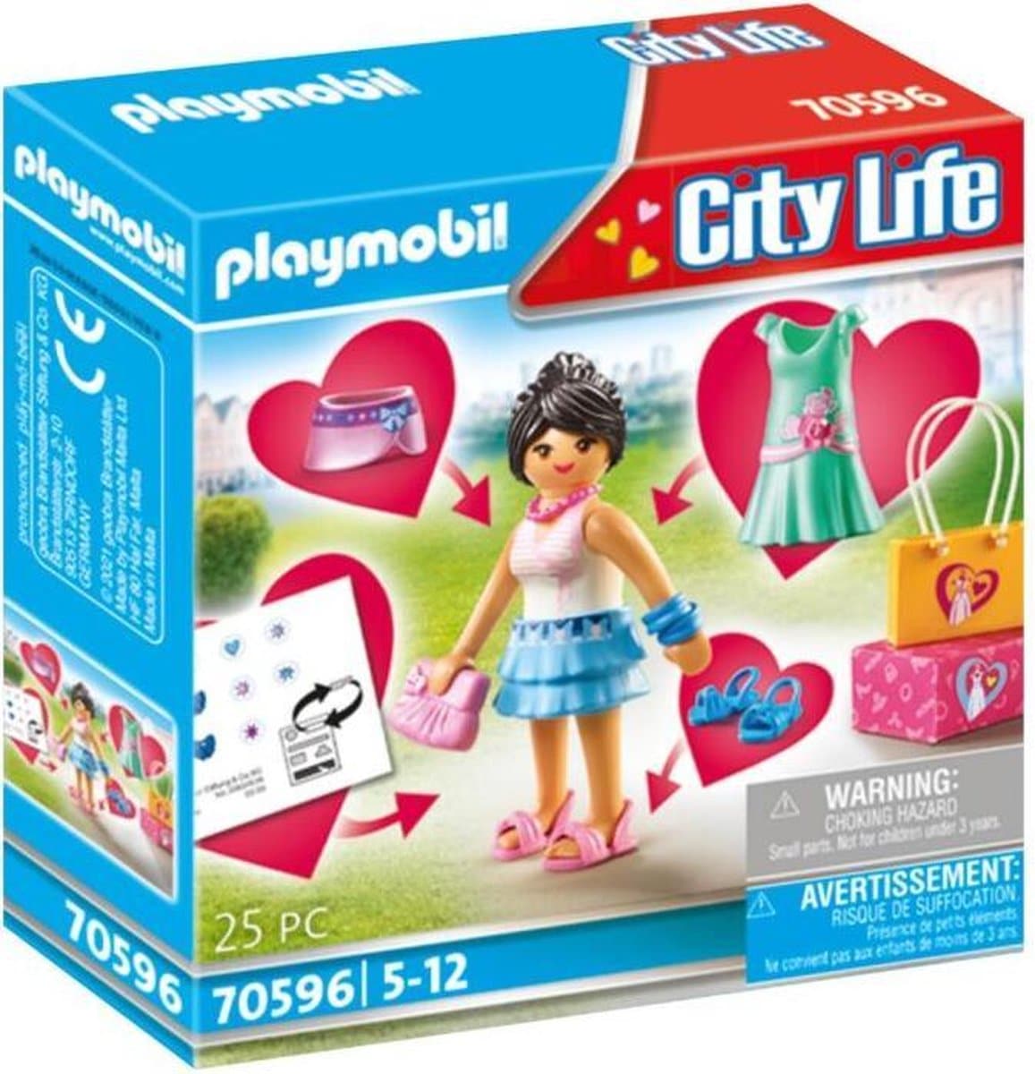 Playmobil City Life The Fashion Girl - 70596