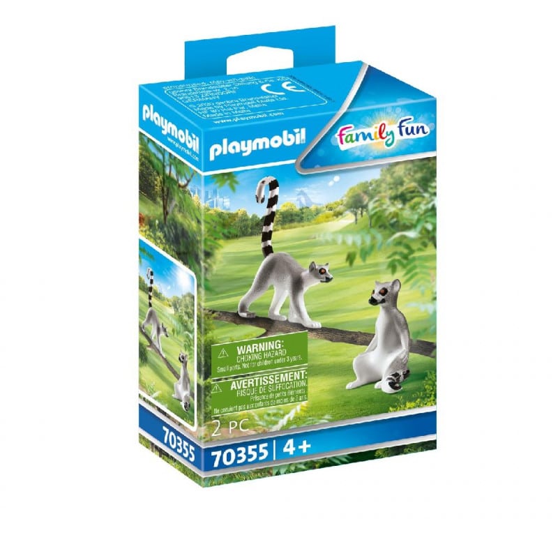 Playmobil Ring Tail Maki Apos; S 2 pezzi