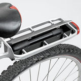 Proprietà del sedile di Pletscher Orion con scatola di stoccaggio QR Alu Silver