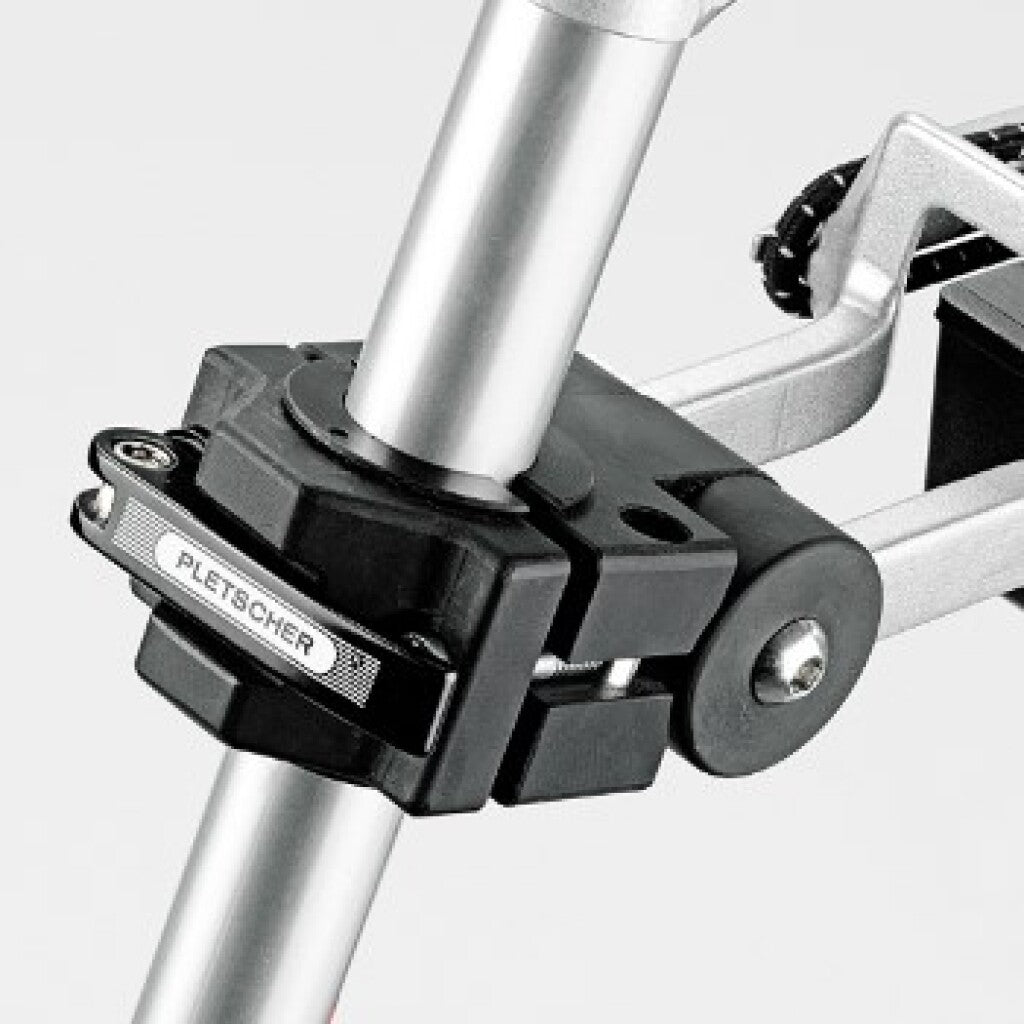 Proprietà del sedile di Pletscher Orion con scatola di stoccaggio QR Alu Silver
