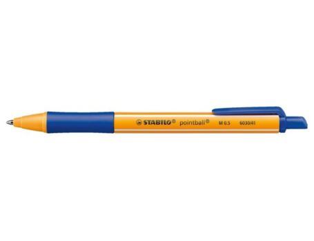Stabilo pointball ballpoint pen - blue