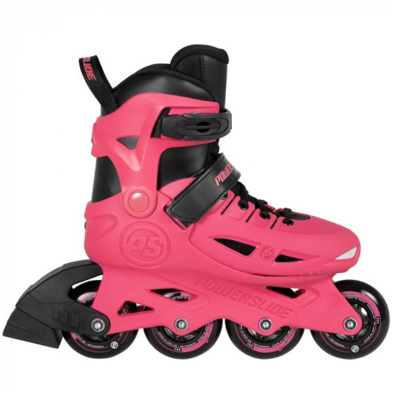 Power Rangers One Stargaze inline skates 85A pink size 29 32