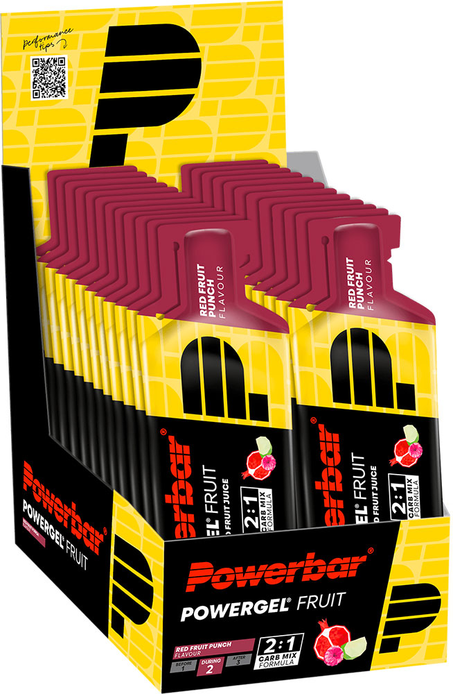 Powerbar power gel fruit 24er boks