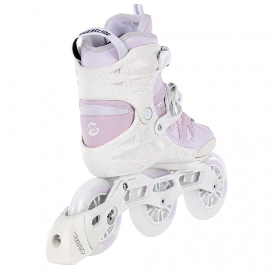 Powerslide en ligne Skates Phuzion Argon 110 Softboat 83a White Pink Mt 37