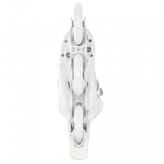 Powerslide en ligne Skates Phuzion Argon 110 Softboat 83a White Pink Mt 37