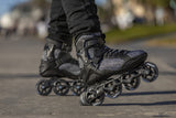 PowersLide Inline Skates Phuzion Radon Enzo 90 83A Sort størrelse 40