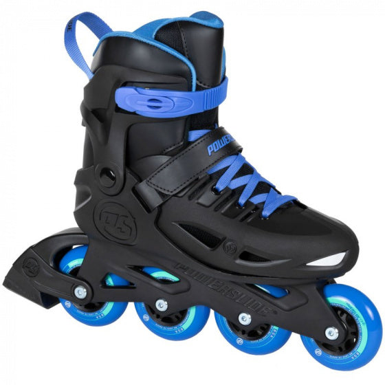 Powerslide One Stargaze Inlineskates 85A Black Blue Size 36 36