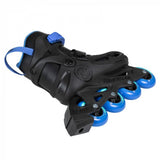 Powerslide One Stargaze Inlineskates 85A Black Blue Size 29 32