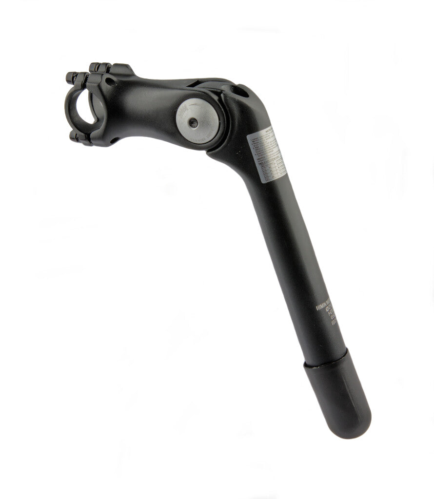 STEM Primax E Heerlen L = 180mm - Stall hovedrør Størrelse: Ø25.4mm | Klemme diameter: Ø25.4 - Sort