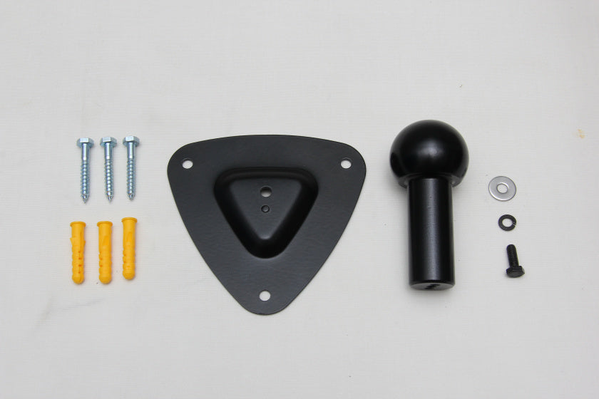 Pro-user Universal wall holder for towbar carrier max. 30 kg black