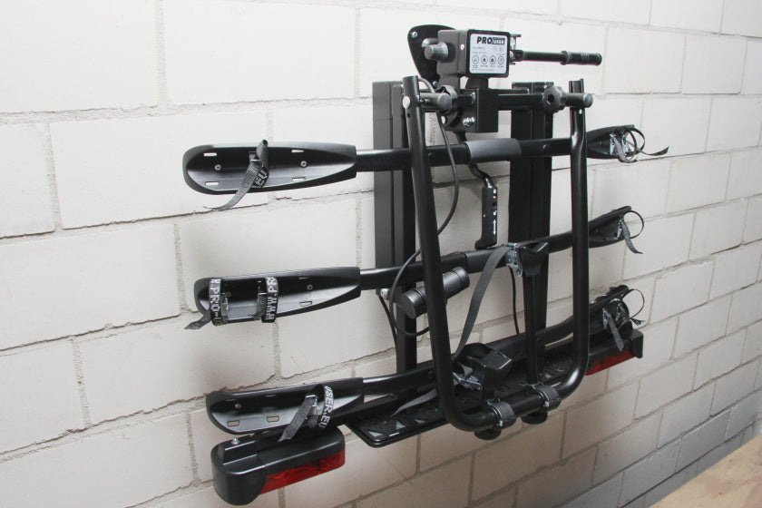 Pro-user Universal wall holder for towbar carrier max. 30 kg black