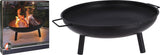 Ambiance Fire Bowl sur les jambes métal Ø58 cm