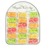 Magnet fruit vitamin boost 5.8 cm 4 assorted | 36 pieces