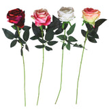 Artificial flower rose 76 cm 4 assorted | 24 pieces