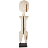 J-line figuur primitief wit 144 cm | 2 stuks