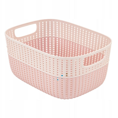 Keeeper Laundry Basket pink 29 cm 6.8 l | 6 pieces