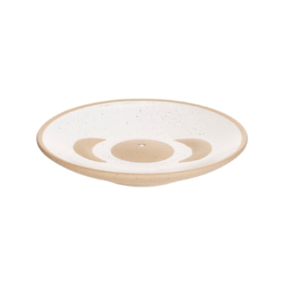 Sass Belle Incense Holder Moon Phases White 12.5cm | 18 pieces