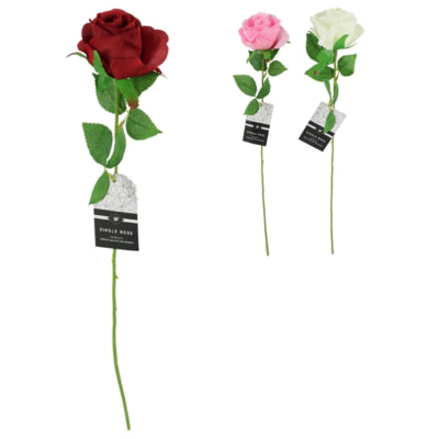 Artificial rose 3 assorted | 48 pieces
