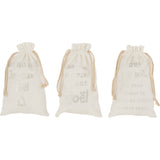 J-line tas kerst frans 28 cm 3 assorti | 36 stuks