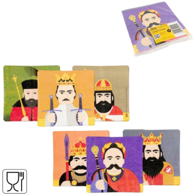 Ty Servietten royal par 33 x 33 cm 12 Stécker | 60 Stéck