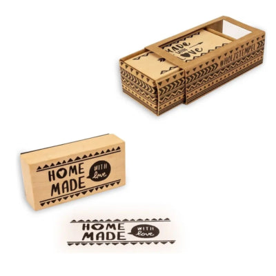 Stamp let the adventure begin 6 cm 6 assorted | 36 pieces