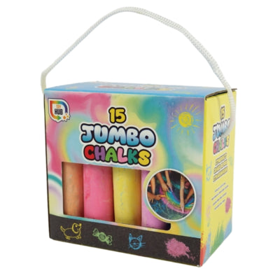 Chodníková krieda jumbo 9,5 cm 15 kusov | 12 kusov