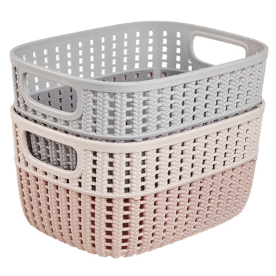 Keeeper laundry basket blue 29 cm 6.8 l | 6 pieces