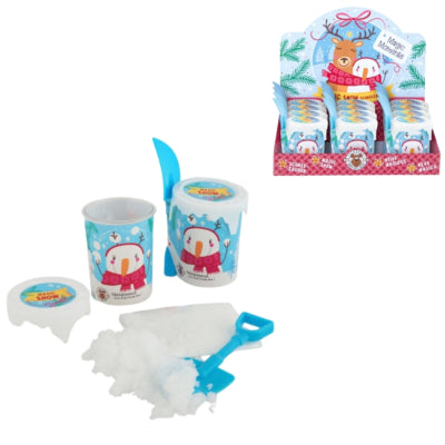 DIY magical snow with scoop 10 g | 12 pieces