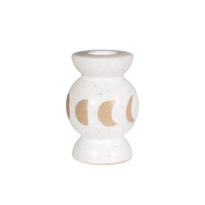 Sass & Belle moon phases candle holder white 8 cm | 12 pieces